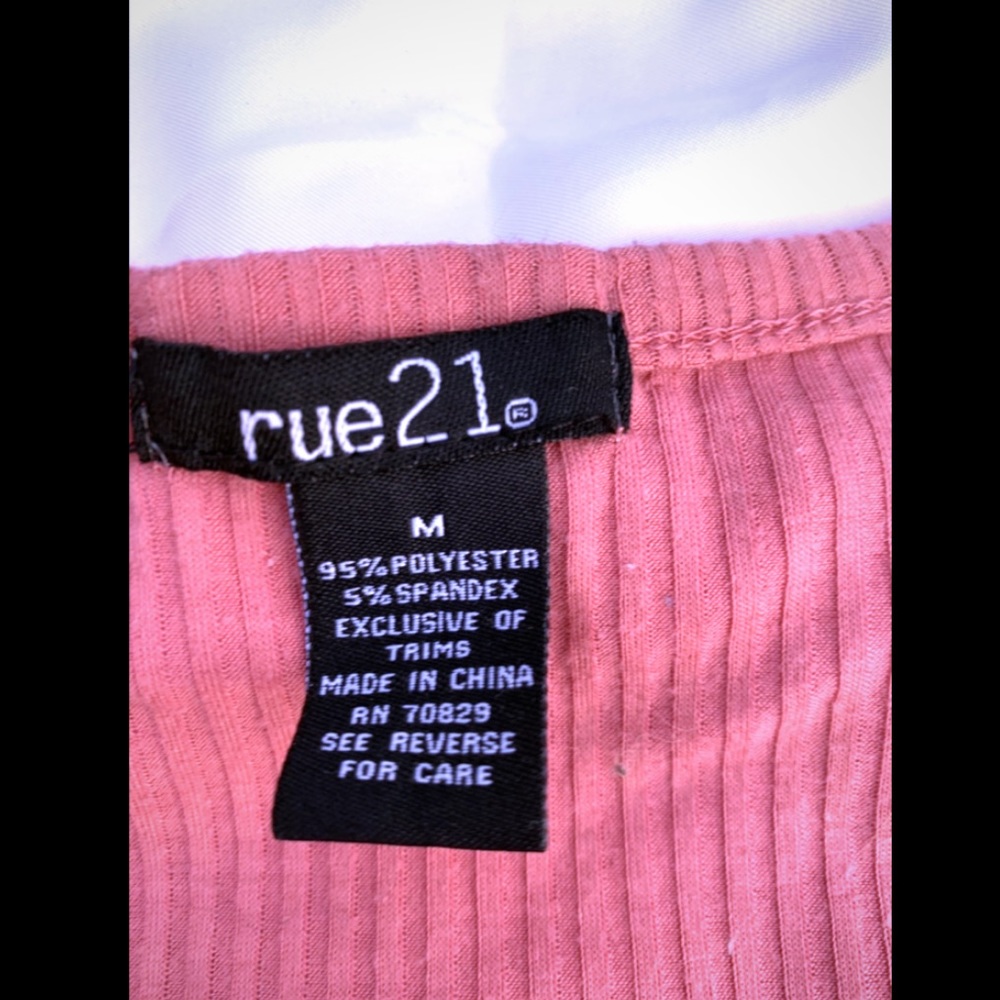 Pink Rue 21 shirt - Picture 3 of 3